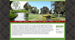 Desktop Screenshot of mercedgolfandcountryclub.com